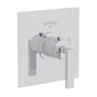 Rohl - WaveE 3/4'' Thermostatic Trim Without Volume Control - Polished Chrome
