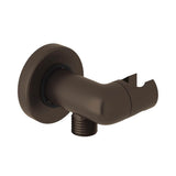 Rohl - Handshower Outlet With Holder - Tuscan Brass