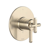 Rohl - ApothecaryE 1/2'' Therm & Pressure Balance Trim With 3 Functions - Satin Nickel
