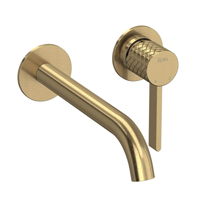 Rohl - TenerifeE Wall Mount Single Handle Lavatory Faucet Trim - Antique Gold