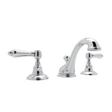 Rohl - Acqui Widespread Lavatory Faucet With Low Spout - Polished Chrome