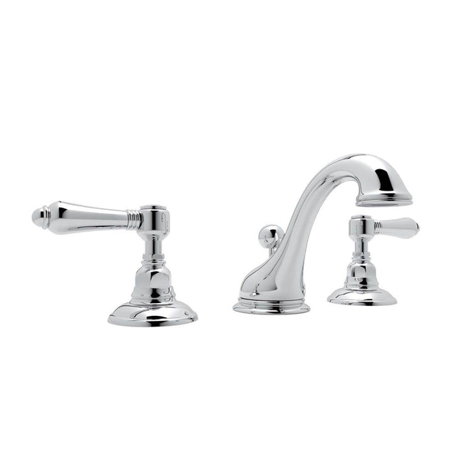 Rohl - Acqui Widespread Lavatory Faucet With Low Spout - Polished Chrome