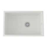 Rohl - AlliaE 32'' Fireclay Single Bowl Undermount Kitchen Sink - Pergame