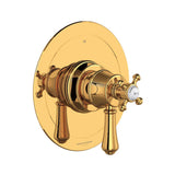 Rohl - Georgian EraE 1/2'' Therm & Pressure Balance Trim With 3 Functions - English Gold