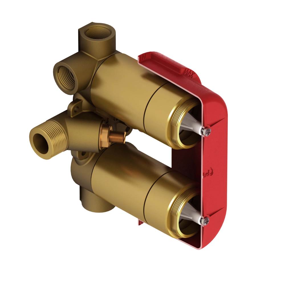 Rohl - 3/4'' Therm & Pressure Balance Rough-in Valve Multi-Function System - Unfinished