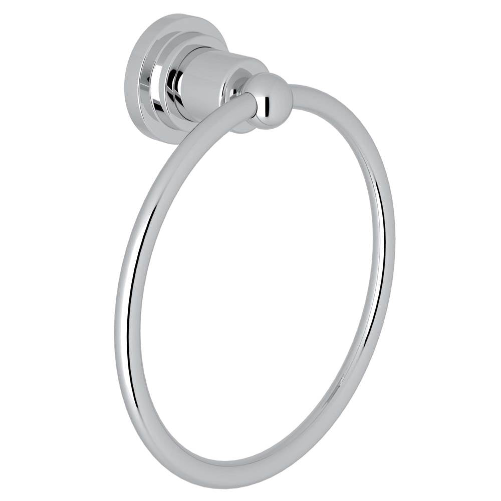 Rohl - CampoE Towel Ring - Polished Chrome