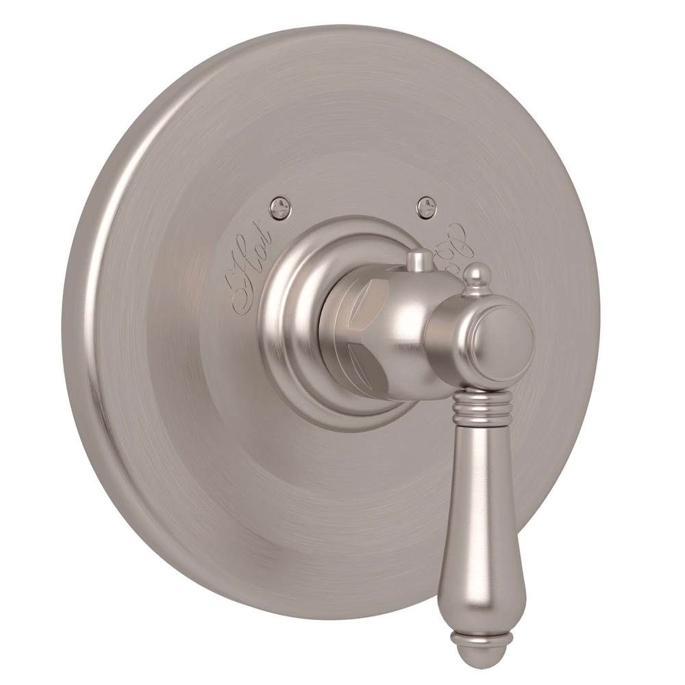 Rohl - 3/4'' Thermostatic Trim Without Volume Control - Satin Nickel