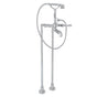 Rohl - Palladian Floor Mount Tub Filler - Polished Chrome