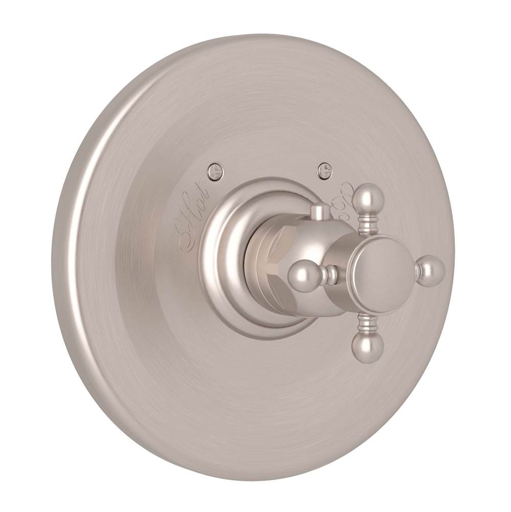 Rohl - 3/4'' Thermostatic Trim Without Volume Control - Satin Nickel