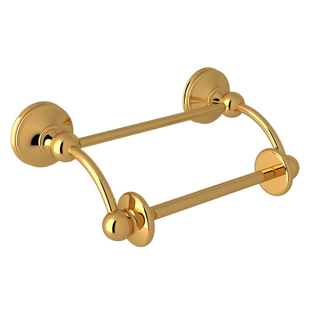 Rohl - Georgian EraE Toilet Paper Holder - Unlacquered Brass