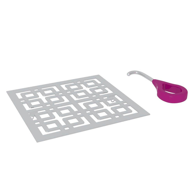 Rohl - Weave Decorative Drain Cover - Polished Chrome