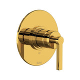 Rohl - Lombardia 1/2'' Pressure Balance Trim - Unlacquered Brass