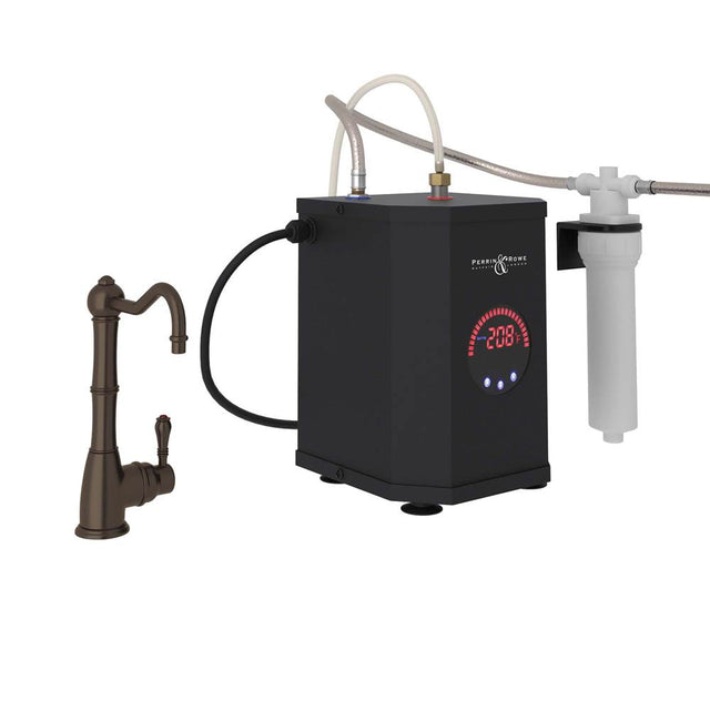Rohl - Acqui Hot Water Dispenser, Tank And Filter Kit - Tuscan Brass