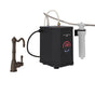 Rohl - Acqui Hot Water Dispenser, Tank And Filter Kit - Tuscan Brass