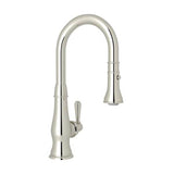 Rohl - PatriziaE Pull-Down Bar/Food Prep Kitchen Faucet - Polished Nickel