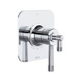 Rohl - Graceline 1/2'' Therm & Pressure Balance Trim With 3 Functions - Polished Chrome