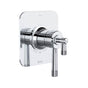 Rohl - Graceline 1/2'' Therm & Pressure Balance Trim With 3 Functions - Polished Chrome
