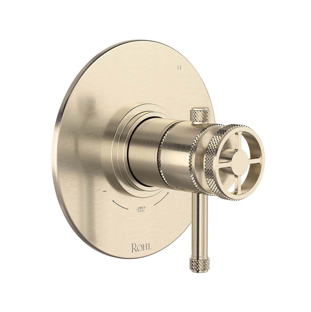 Rohl - CampoE 1/2'' Therm & Pressure Balance Trim With 5 Functions - Satin Nickel