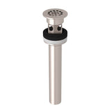 Rohl - Lavatory Grid Drain With Overflow - Satin Nickel