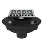 Rohl - Cast Iron 2'' No Hub Drain Kit With 3146 Petal Decorative Cover - Polished Chrome