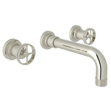 Rohl - CampoE Wall Mount Lavatory Faucet Trim - Polished Nickel