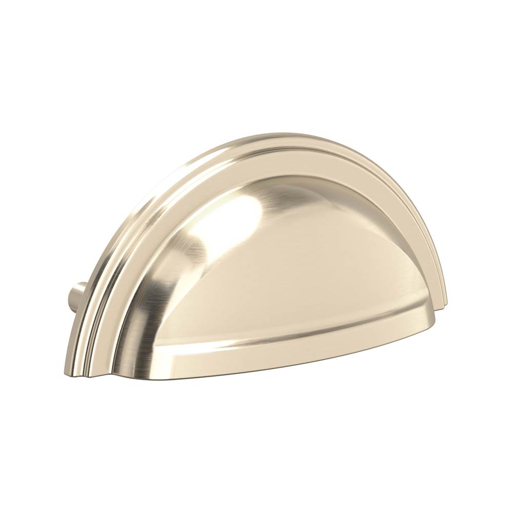 Rohl - Shell Drawer Pull Handles - Set of 5 - Satin Nickel