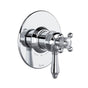 Rohl - 1/2'' Therm & Pressure Balance Trim With 2 Functions - Polished Chrome