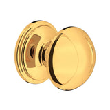 Rohl - Large Button Drawer Pull Knobs - Set of 5 - English Gold