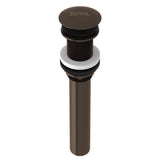 Rohl - Lavatory Push Drain Without Overflow - Tuscan Brass