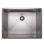 Rohl - ForzeE 21'' Single Bowl Stainless Steel Kitchen Or Laundry Sink - Brushed Stainless Steel