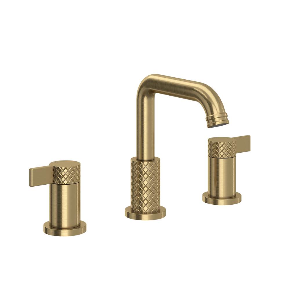 Rohl - TenerifeE Widespread Lavatory Faucet With U-Spout - Antique Gold