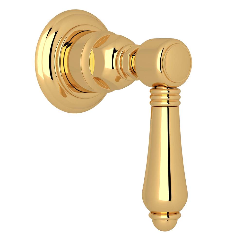 Rohl - Trim For Volume Control And Diverter - Unlacquered Brass
