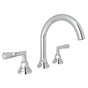 Rohl - San GiovanniE Widespread Lavatory Faucet With C-Spout - Polished Chrome