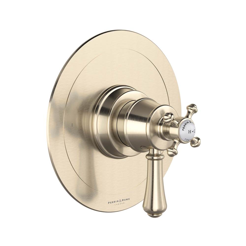 Rohl - Georgian EraE 1/2'' Therm & Pressure Balance Trim With 2 Functions - Satin Nickel