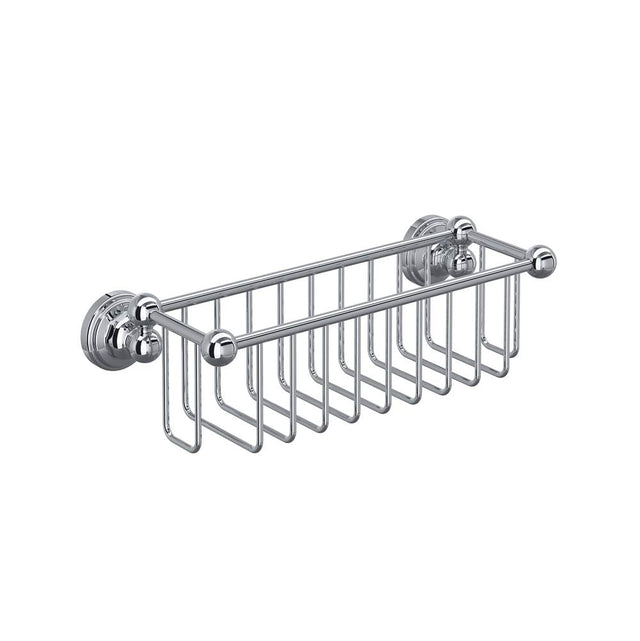 Rohl - 10'' Bottle Basket - Polished Chrome