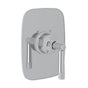 Rohl - Graceline 3/4'' Thermostatic Trim Without Volume Control - Polished Chrome