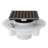 Rohl - PVC 2'' X 3'' Drain Kit With 3143 Matrix Decorative Cover - Tuscan Brass