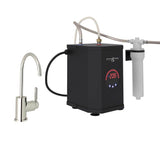 Rohl - LuxE Hot Water Dispenser, Tank And Filter Kit - Polished Nickel