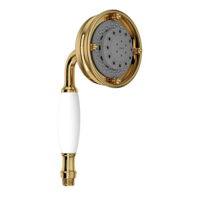 Rohl - 4'' 3-Function Handshower - Italian Brass