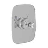 Rohl - Graceline 3/4'' Thermostatic Trim Without Volume Control - Polished Chrome