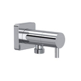 Rohl - Handshower Outlet With Integrated Volume Control - Polished Chrome