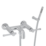 Rohl - CampoE Exposed Wall Mount Tub Filler - Polished Chrome