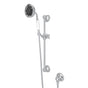 Rohl - Handshower Set With 22'' Slide Bar and 3-Function Handshower - Polished Chrome