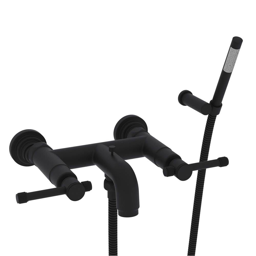 Rohl - CampoE Exposed Wall Mount Tub Filler - Matte Black