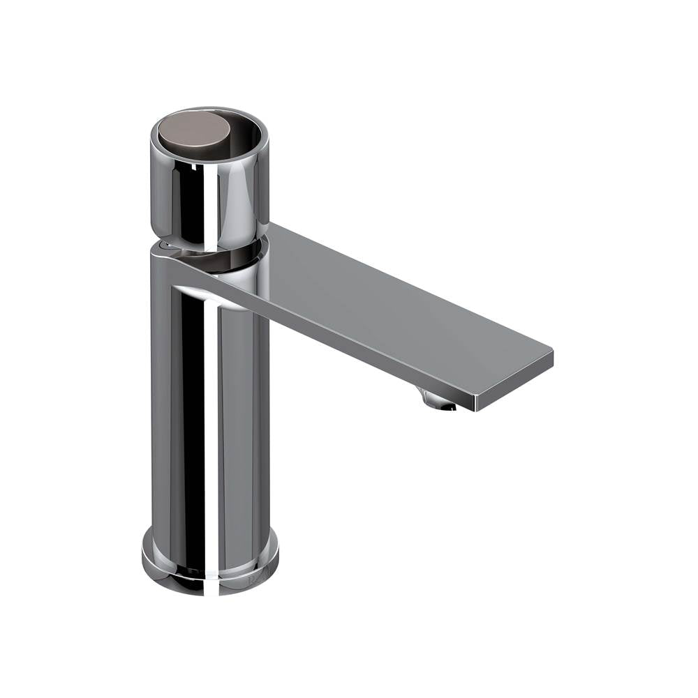 Rohl - EclissiE Single Handle Lavatory Faucet - Polished Chrome With Satin Nickel
