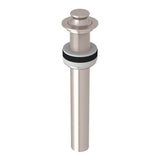 Rohl - Lavatory Lift And Turn Drain Without Overflow - Satin Nickel