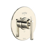 Rohl - ApothecaryE 3/4'' Thermostatic Trim Without Volume Control - Polished Nickel