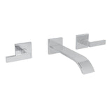Rohl - WaveE Wall Mount Lavatory Faucet Trim - Polished Chrome