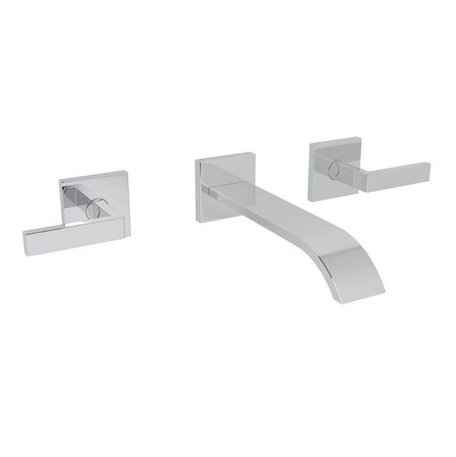 Rohl - WaveE Wall Mount Lavatory Faucet Trim - Polished Chrome