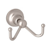 Rohl - ArcanaE Double Robe Hook - Satin Nickel